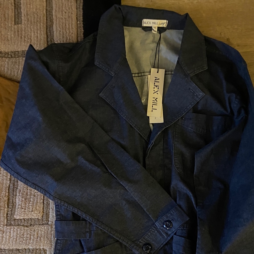 Alex Mill womens Dark Blue Jumpsuit